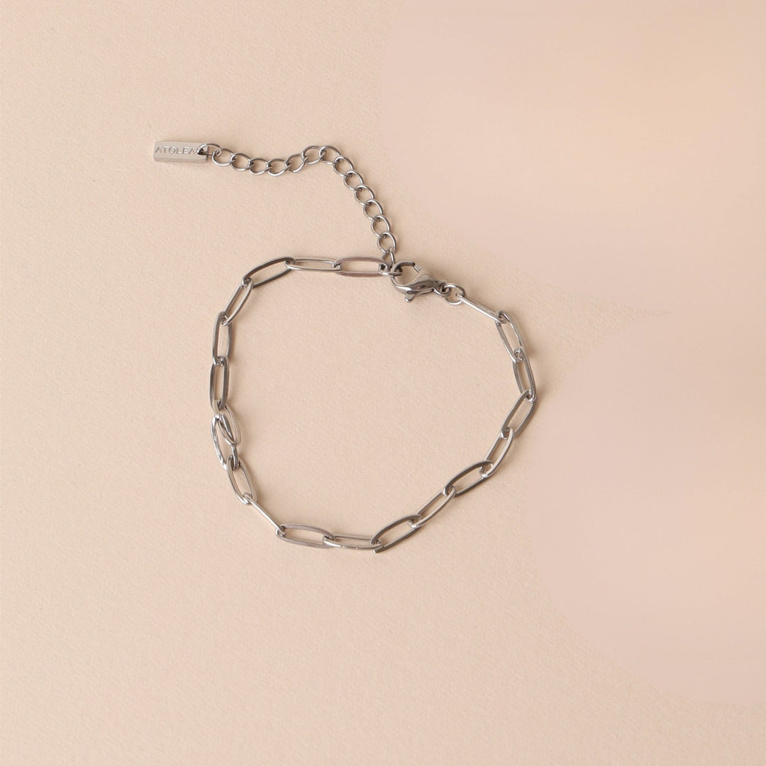 Βραχιόλι Paperclip «Cozumel» — Αδιάβροχο Ατσάλι